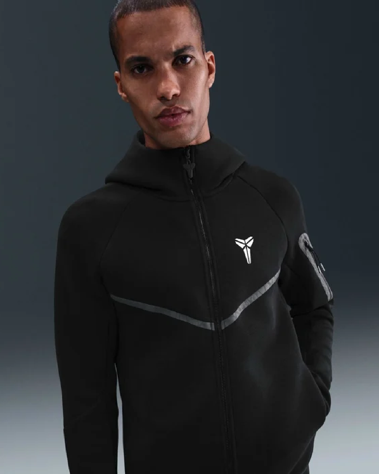 Image of Мъжки Суитшърт NIKE KB M TCH FLC WR FZ JKT